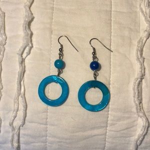 Blue Earrings 🦋